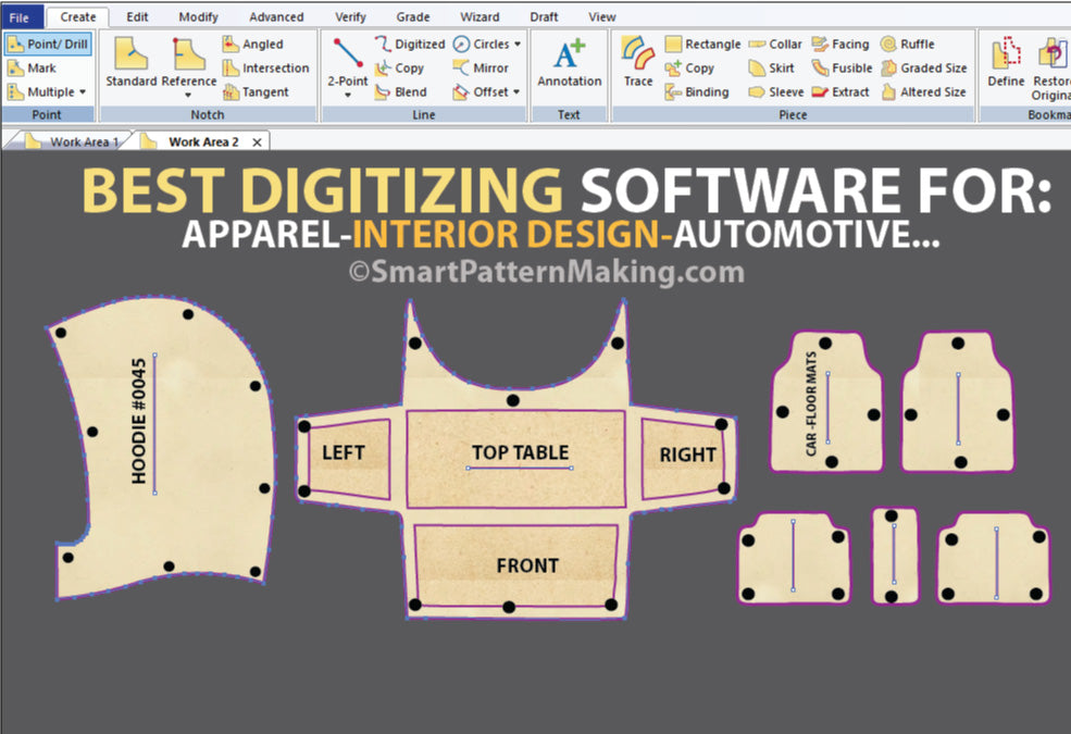 Best Digitizing Software Solutions for Apparel| Interior Design| Automotive...🥼💺