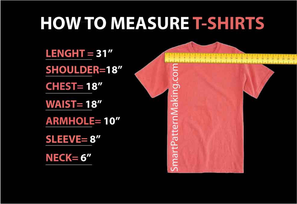 The Ultimate Guide on How to Measure TShirts for the Perfect Fit ️📐