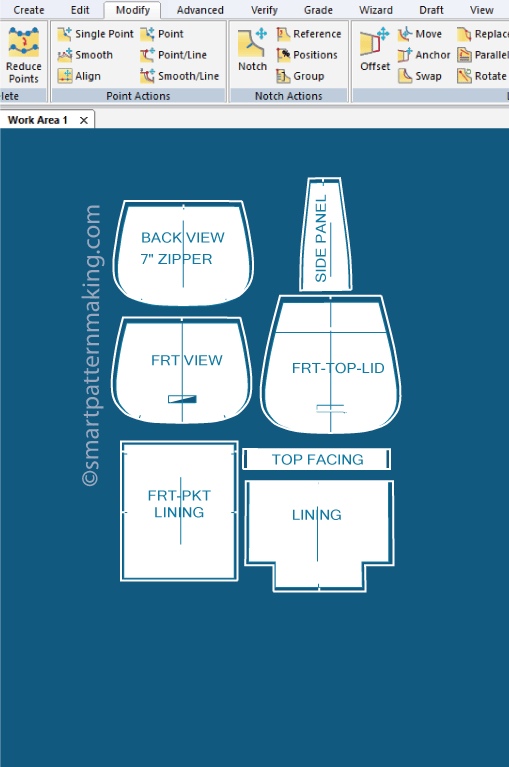 Bags and Purses Alterations - smart pattern making