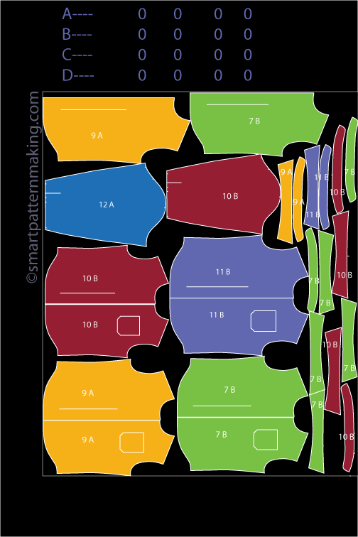 Shirt Marker Making Service - smart pattern making