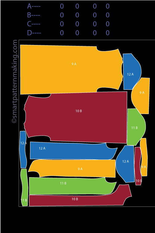 Dresses Marker Making Service - smart pattern making