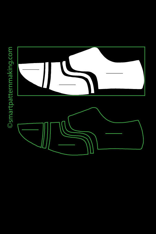 Footwear Pattern Digitizing - smart pattern making