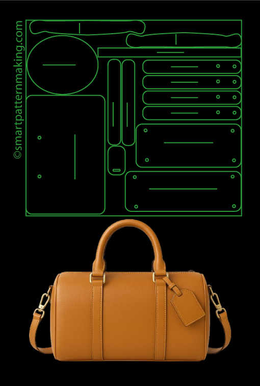 Golf Bag Pattern Digitizing - smart pattern making