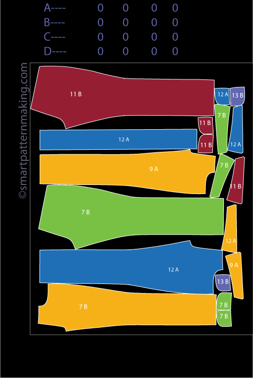 Pants Marker Making Service - smart pattern making