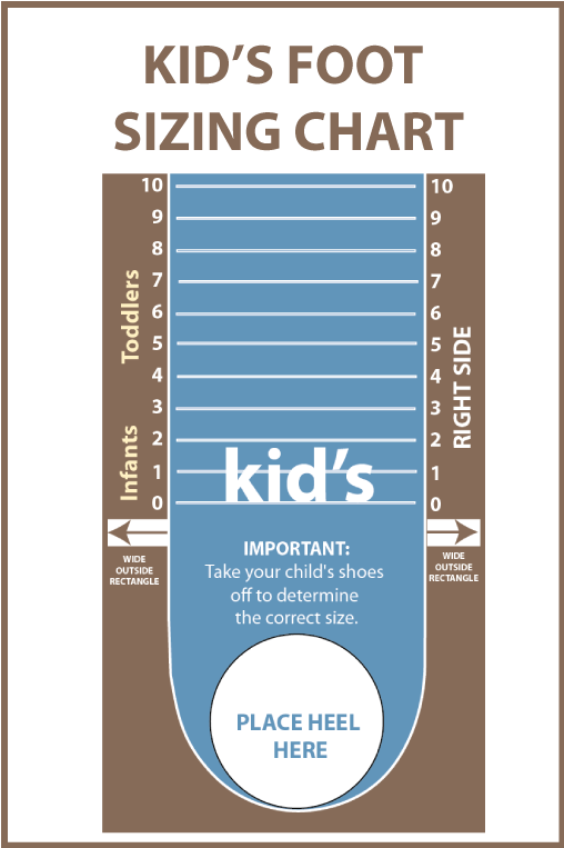 Foot Sizing Chart – Shoe Size Template PDF Download - smart pattern making