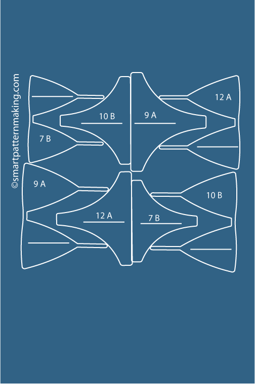 Bikinis Marker Plotting Services - smart pattern making