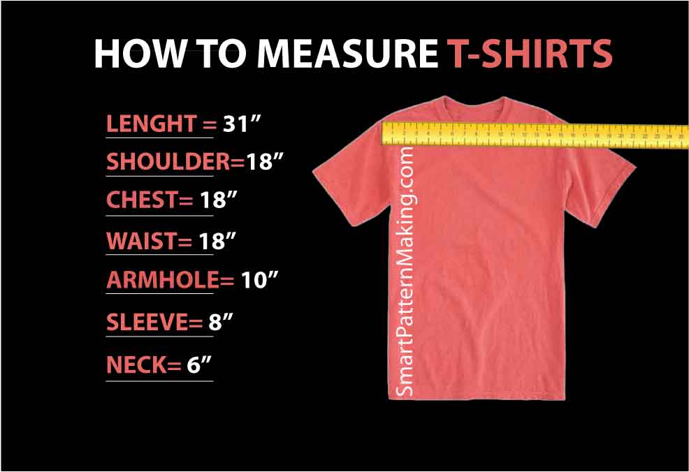 The Ultimate Guide on How to Measure T-Shirts for the Perfect Fit✍️📐