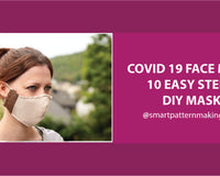 COVID 19 Face Mask: 10 Easy Steps DIY Mask