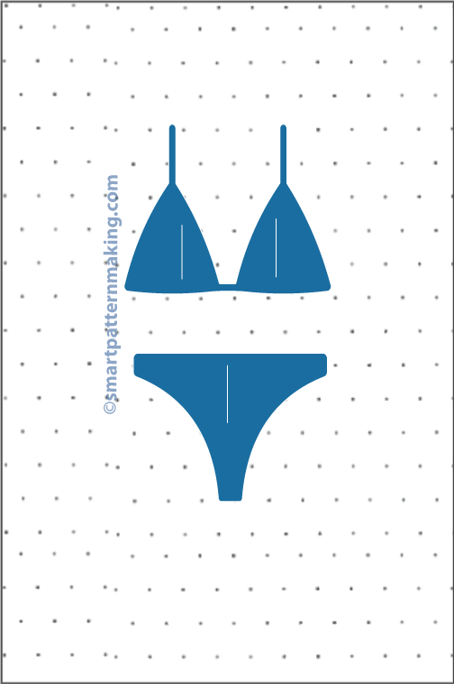 Bikinis Pattern Printing - smart pattern making
