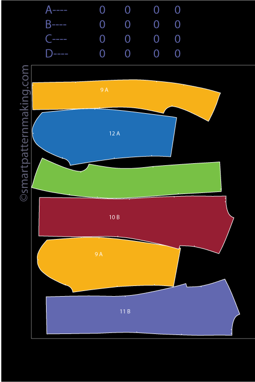 Jacket Marker Making Services - smart pattern making