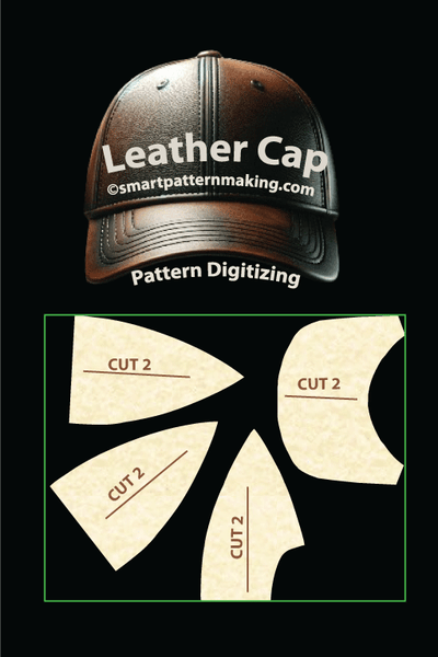 Leka Cap Pattern Cap Pattern Digitizing Service | Smart Pattern Making
