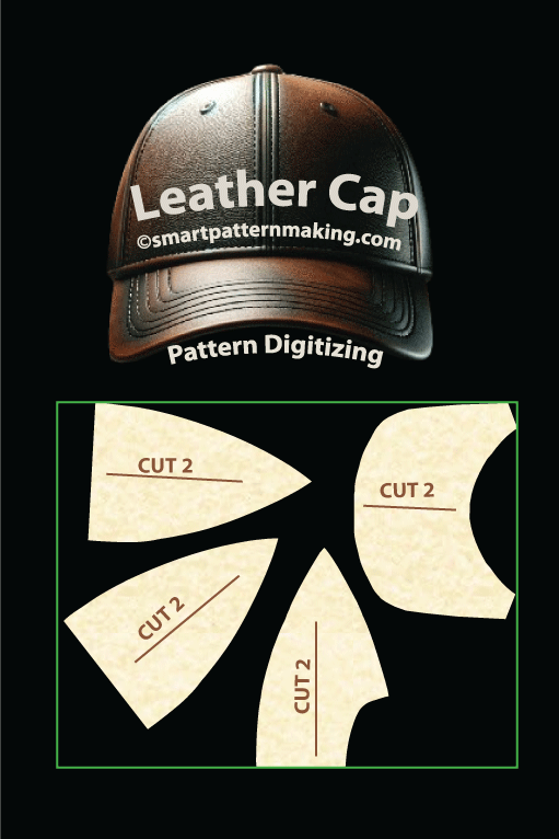 Expert Cap Pattern Digitizing Services - smart pattern making