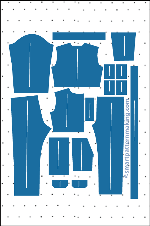 Overall Pattern Design Overall Pattern Printing Services