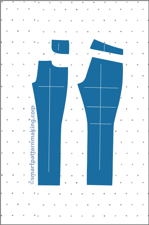 Pants Pattern Printing - smart pattern making