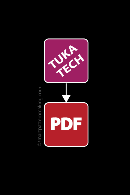 Convert Tukatech To PDF - smart pattern making