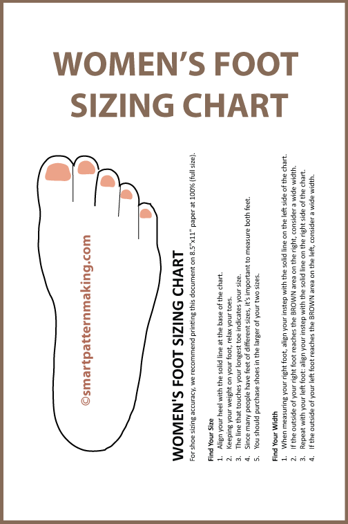 Women's Shoe How To Know The Width Of Your Foot Foot Sizing