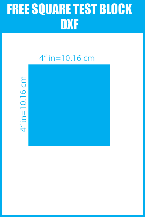 FREE Square Test Block - smart pattern making