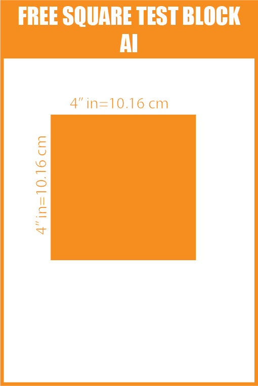 FREE Square Test Block - smart pattern making