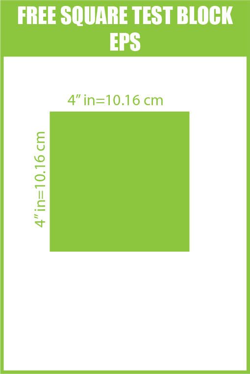FREE Square Test Block - smart pattern making