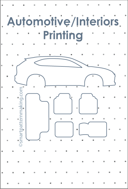 Automotive Interiors Pattern Printing - smart pattern making