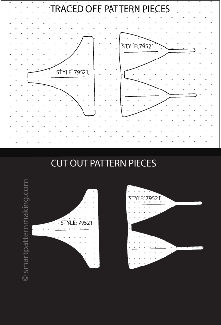 Bikinis Paper Pattern Cutting - smart pattern making
