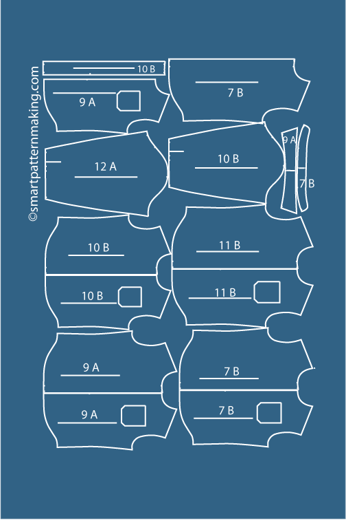 Shirts Marker Plotting Services - smart pattern making
