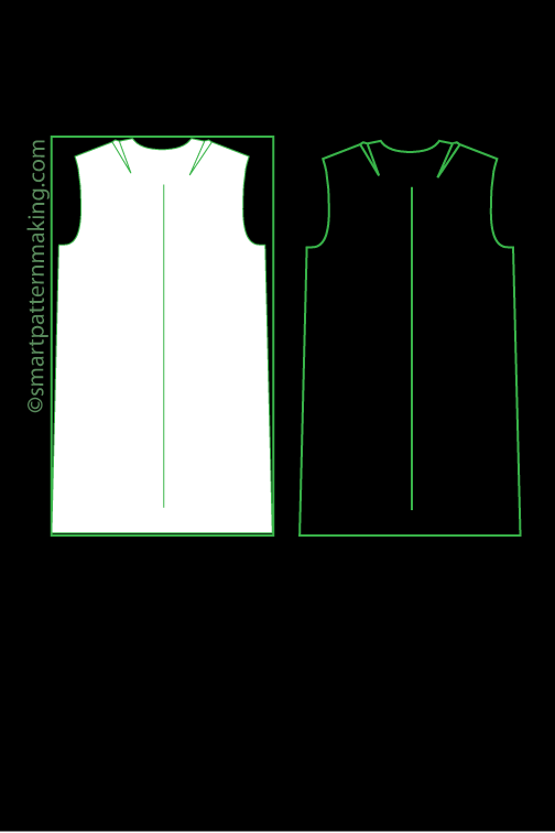 Dresses Pattern Digitizing - smart pattern making