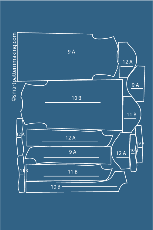 Dresses Marker Plotting Services - smart pattern making