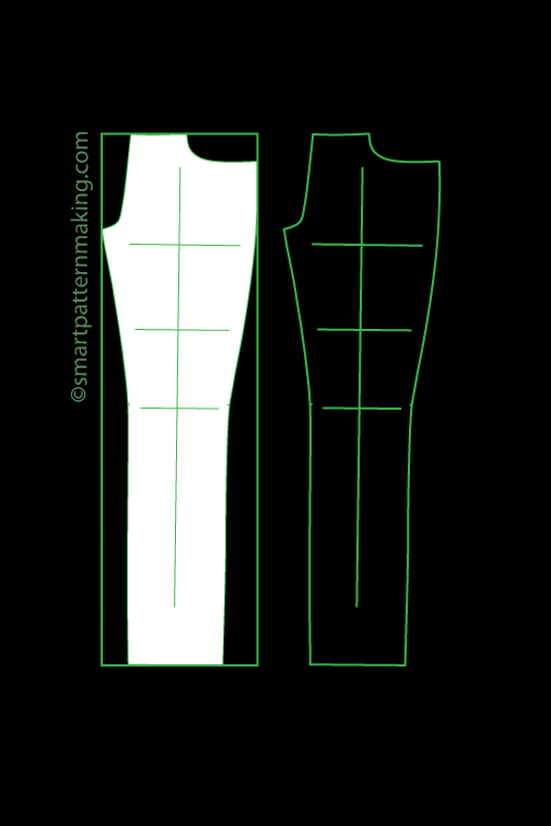 Pants Pattern Digitizing Services - smart pattern making