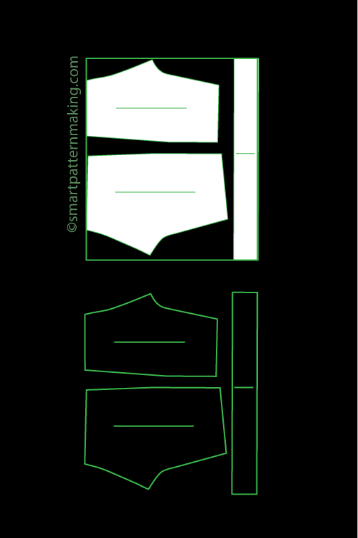 Shorts Pattern Digitizing services - smart pattern making